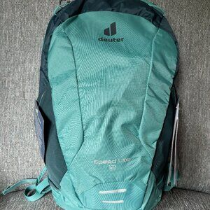 Deuter Speed Lite 12 Hiking Pack Backpack Dust Blue-Arctic Turquoise Teal New!